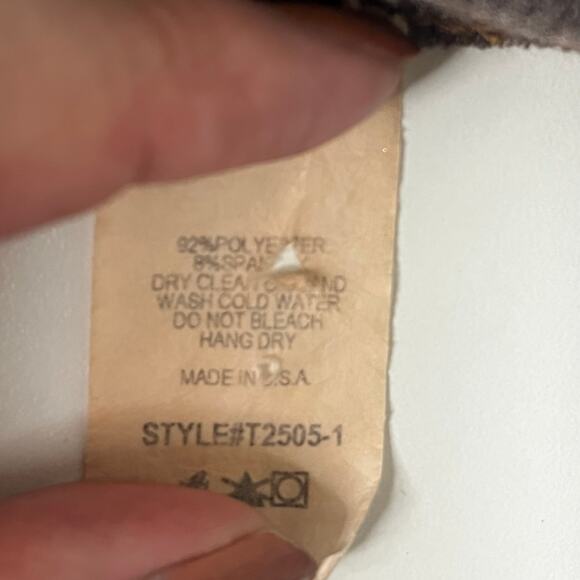 Yahada Brown Tie Dye Cozy & Soft Fall Sweatshirt women’s size large - Picture 6 of 8